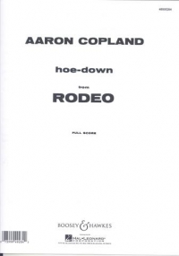 Copland Hoe Down (full) Full Score Sheet Music Songbook