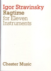 Stravinsky Ragtime Miniature Score Sheet Music Songbook