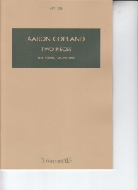 Copland Two Pieces String Orchestra Hps1235 Sheet Music Songbook
