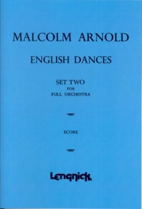 Arnold English Dances Set 2 Pocket Score Sheet Music Songbook