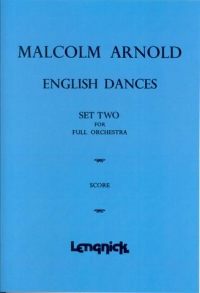 Arnold English Dances Set 2 Pocket Score Sheet Music Songbook