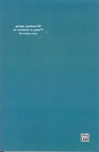 Gershwin An American In Paris Study Score Sheet Music Songbook