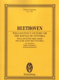 Beethoven Wellingtons Victory Op91 Battle Symp Ps Sheet Music Songbook
