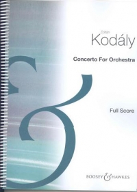 Kodaly Concerto For Orchestra Hps703 Study Score Sheet Music Songbook