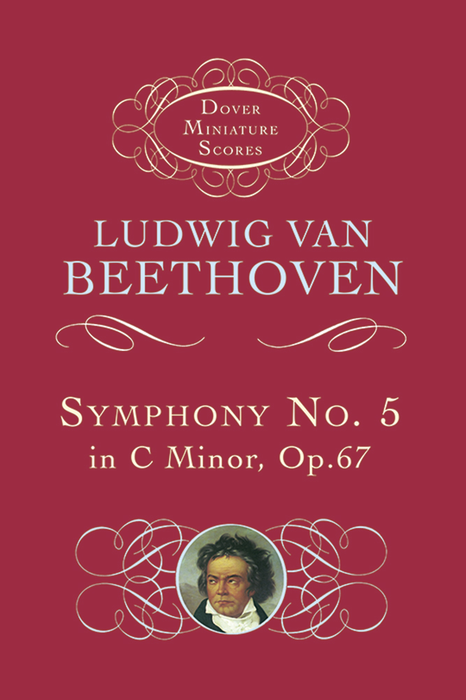 Beethoven Symphony No 5 Miniature Score Sheet Music Songbook