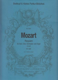 Mozart Requiem Dmin Kv626 Fullscore Robbins Landon Sheet Music Songbook