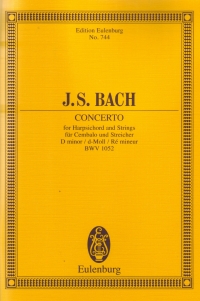 Bach Concerto Dmin (bwv1052) Study Score Sheet Music Songbook