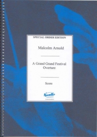 Arnold Grand Grand Overture Study Score Sheet Music Songbook