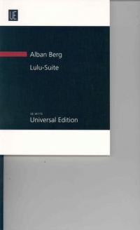 Berg Lulu-suite Study Score Sheet Music Songbook