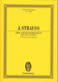 Strauss Gypsy Baron Overture Pocket Score Sheet Music Songbook