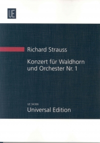 Strauss R Concerto No 1 Op11 Horn Study Score Sheet Music Songbook