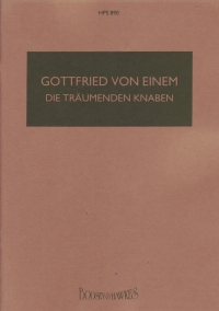 Einem Die Traumenden Knaben Hps890 Sheet Music Songbook