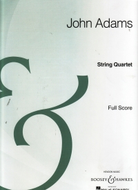 Adams String Quartet Score Sheet Music Songbook