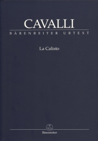 Cavalli La Calisto Study Score Sheet Music Songbook