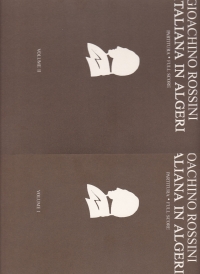 Rossini Litaliana In Algeri Full Sc. (2 Vol Set) Sheet Music Songbook