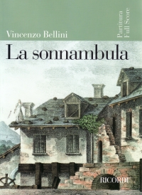 Bellini La Sonnambula Full Score Sheet Music Songbook