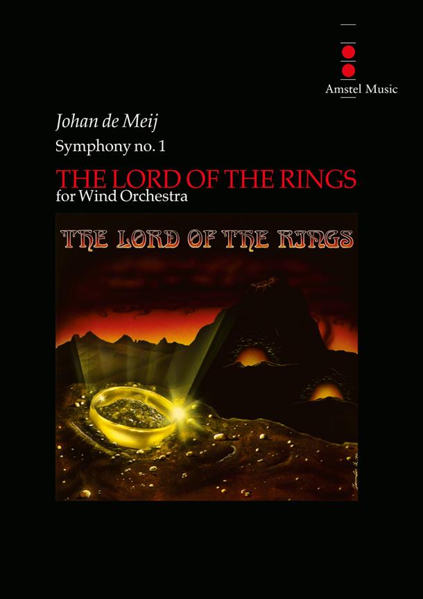 De Meij The Lord Of The Rings Concert Band Score Sheet Music Songbook