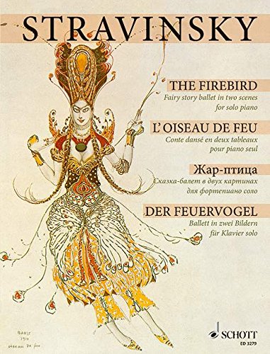 Stravinsky Loiseau De Feu (the Firebird) Study Sc Sheet Music Songbook