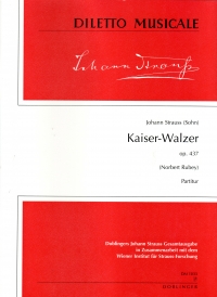 Strauss J Kaiser-walzer Op 437 I 28/1 Orch Scr Sheet Music Songbook