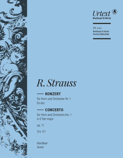 Strauss R Concerto Horn & Orchestra No1 Op11 Score Sheet Music Songbook
