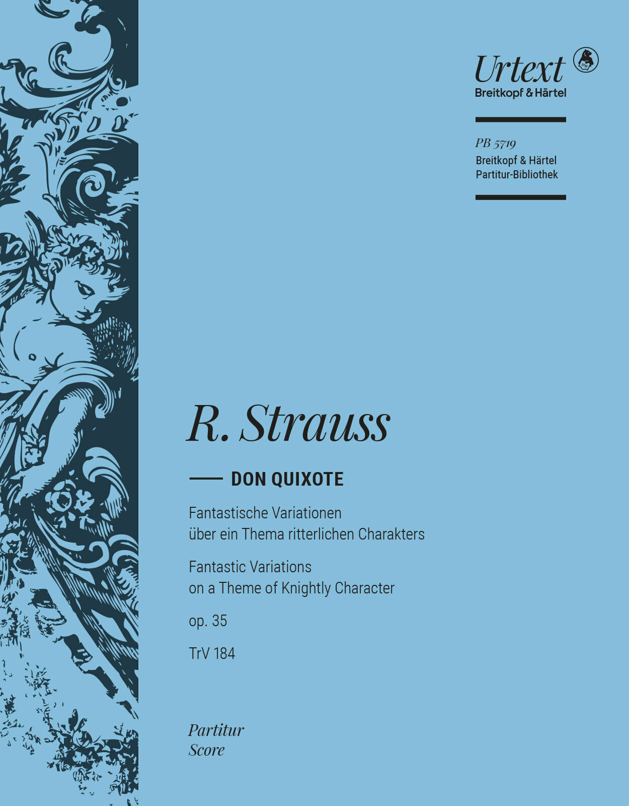 Strauss R Don Quixote Op35 Trv 184 Score Sheet Music Songbook