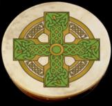 Bodhran 8 Inch Cloghan Cross Sheet Music Songbook