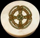 Bodhran Celtic Cross Pack 12 Inch Knotwork Cross Sheet Music Songbook