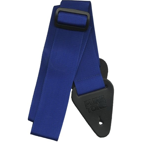 Guitar Strap (nylon) 5cm Blue Pure Tone Sheet Music Songbook