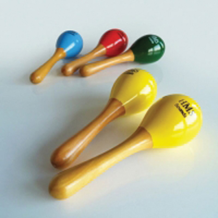 Mini Maracas Pair Various Colours Sheet Music Songbook