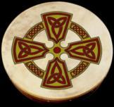 Bodhran Celtic Cross Pack 18 Inch Kilkenny Cross Sheet Music Songbook