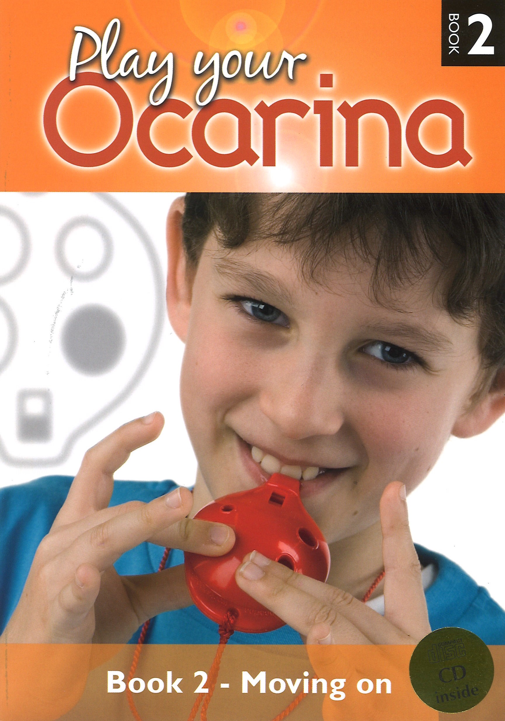 Ocarina Play Your Ocarina Book 2 Moving On + Cd Sheet Music Songbook