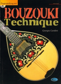 Bouzouki Technique Cordini Book & Cd Sheet Music Songbook