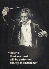 Barenreiter Urtext Postcards Beethoven Pack Of 20 Sheet Music Songbook