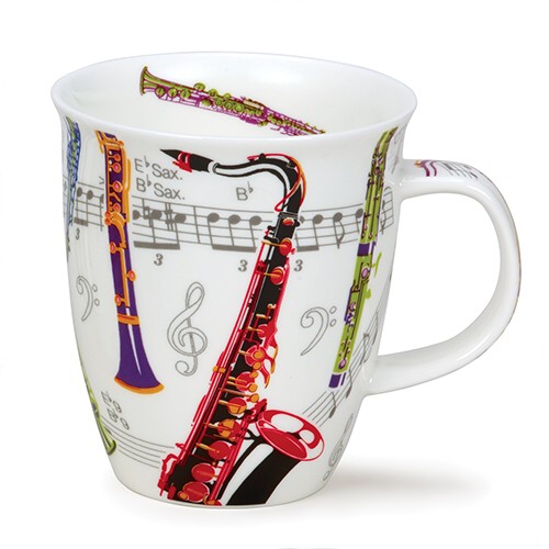 Dunoon Mug Nevis Tempo Woodwind Sheet Music Songbook