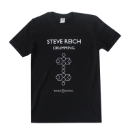Steve Reich T Shirt Drumming Medium Sheet Music Songbook