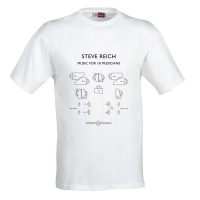 Steve Reich T Shirt Music For 18 Musicians Xlarge Sheet Music Songbook