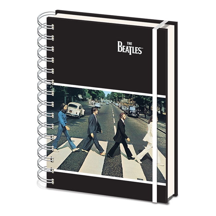 Beatles A5 Notebook Abbey Road Sheet Music Songbook
