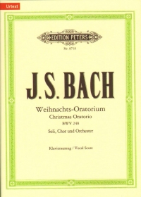 Sticky Notes Bach Christmas Oratorio Sheet Music Songbook