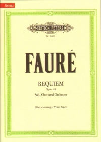 Sticky Notes Faure Requiem Sheet Music Songbook