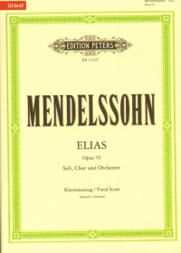 Sticky Notes Mendelssohn Elias Sheet Music Songbook