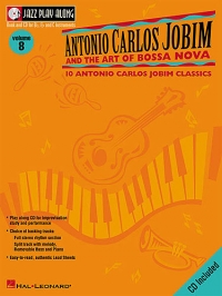 Jazz Play Along 08 Jobim & Art Of Bossa Nova Bk/c Sheet Music Songbook