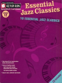 Jazz Play Along 12 Essential Jazz Classics Book/cd Sheet Music Songbook