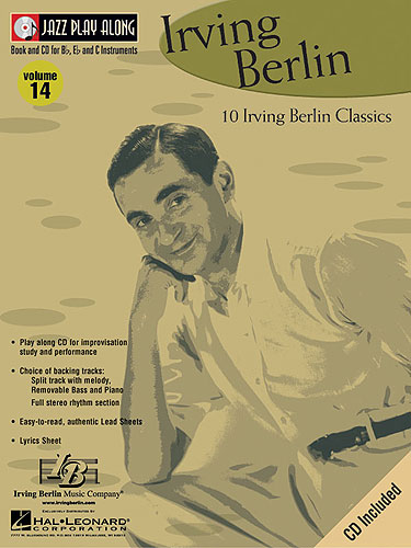 Jazz Play Along 14 Irving Berlin Book/cd Sheet Music Songbook