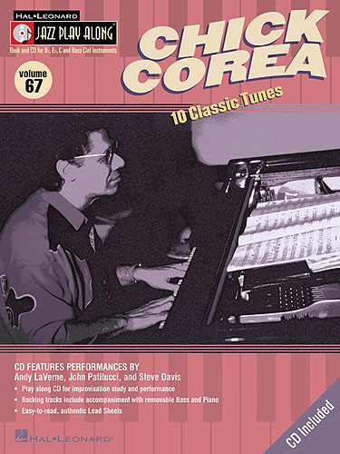 Jazz Play Along 67 Chick Corea Book/cd Sheet Music Songbook