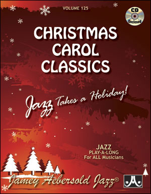 Aebersold 125 Christmas Carol Classics Book/cd Sheet Music Songbook