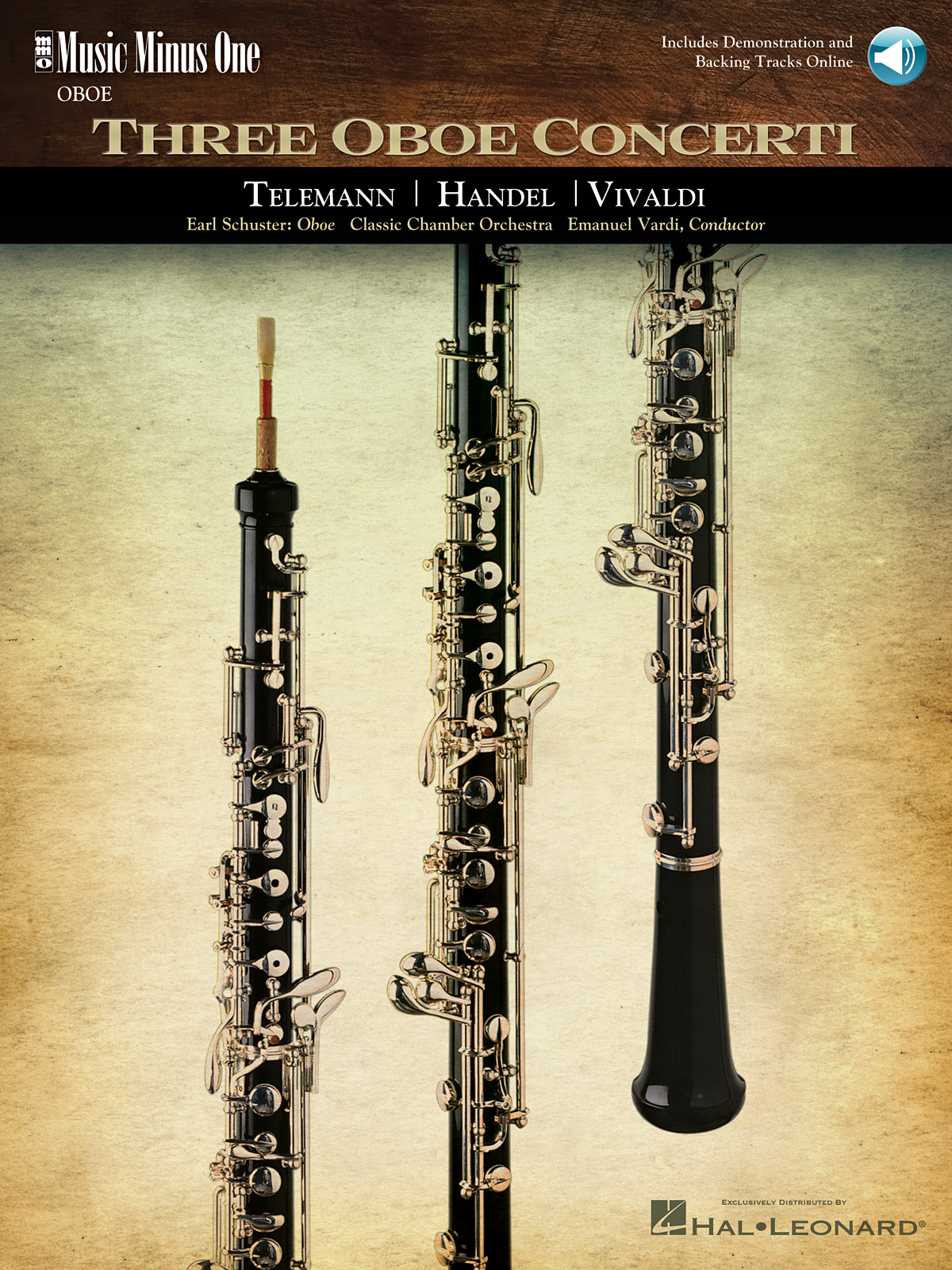 Mmocd3401 Telemann Handel Vivaldi Oboe Concerti Te Sheet Music Songbook