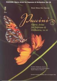 Mmocdg4094 Puccini Opera Arias For Soprano Vol 3 Sheet Music Songbook