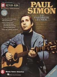 Jazz Play Along 122 Paul Simon Book & Cd Sheet Music Songbook