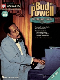 Jazz Play Along 101 Bud Powell Book & Cd Sheet Music Songbook