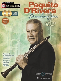Jazz Play Along 113 Brazilian Jazz Drivera + Cd Sheet Music Songbook